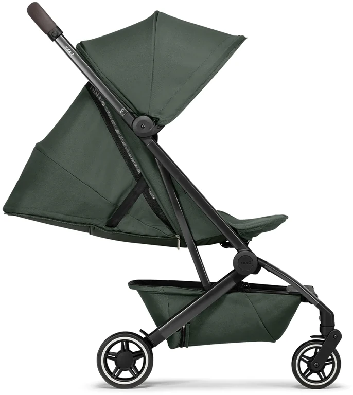 Дитяча прогулянкова коляска Joolz Aer+ Forest green з бампером и підстаканником